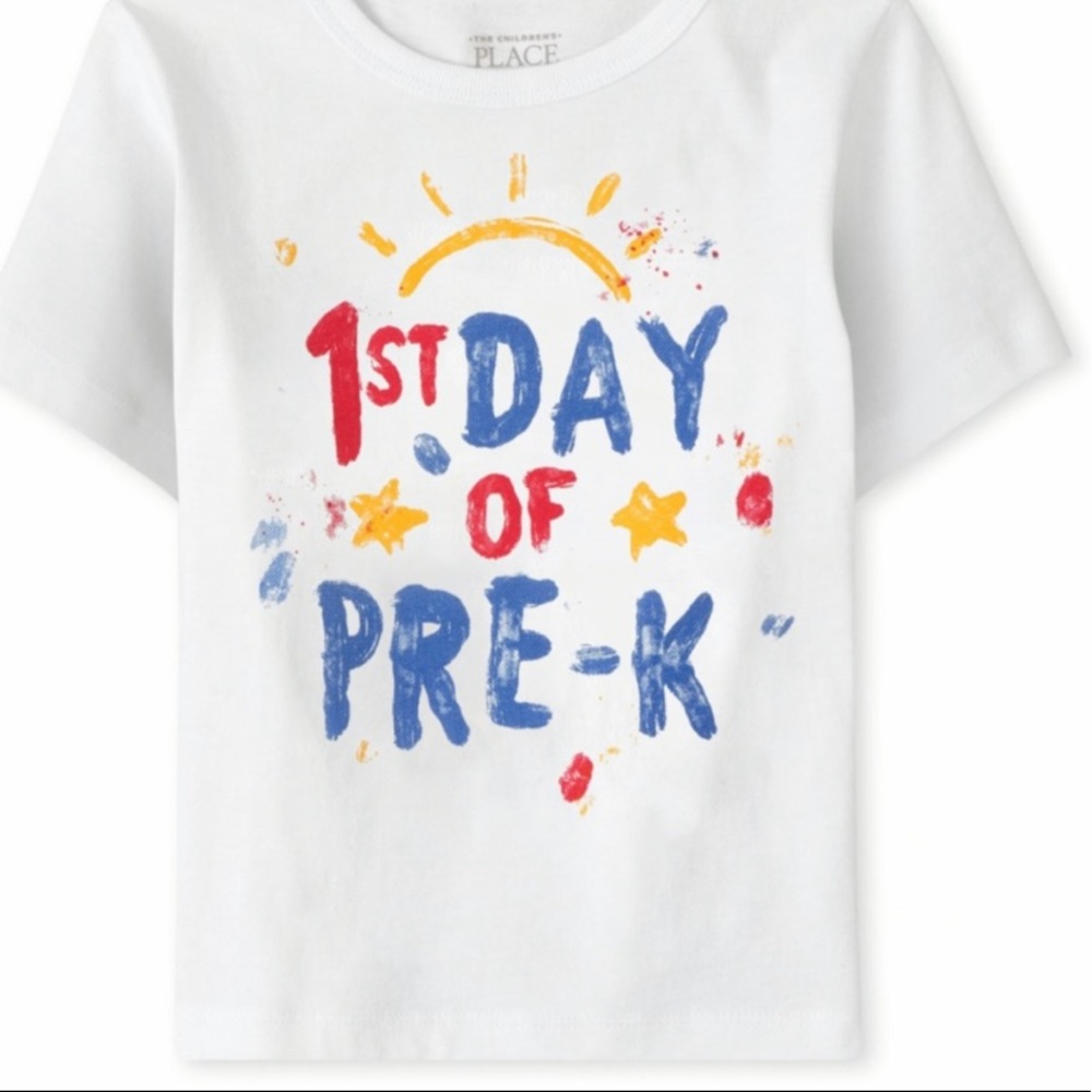 First day of PreK Tee